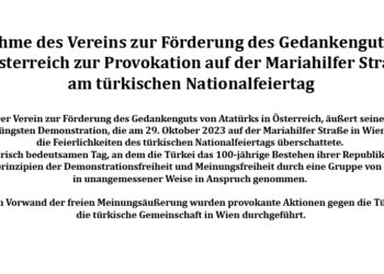 An die Öffentlichkeit